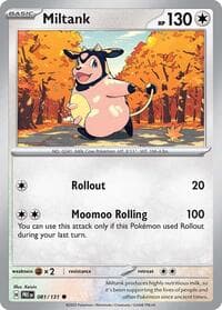 Miltank - SV: Prismatic Evolutions - Pokemon card