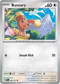 Buneary - SV: Prismatic Evolutions - Pokemon card