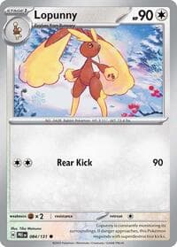 Lopunny - SV: Prismatic Evolutions - Pokemon card