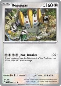 Regigigas - SV: Prismatic Evolutions - Pokemon card