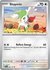 Shaymin - SV: Prismatic Evolutions - Pokemon card