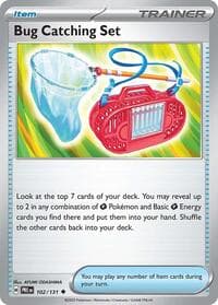 Bug Catching Set - SV: Prismatic Evolutions - Pokemon card