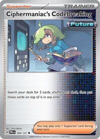 Ciphermaniac's Codebreaking - SV: Prismatic Evolutions - Pokemon card