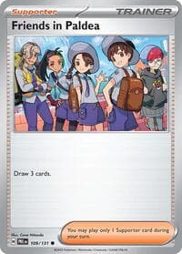 Friends in Paldea - SV: Prismatic Evolutions - Pokemon card