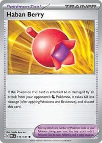 Haban Berry - SV: Prismatic Evolutions - Pokemon card
