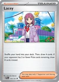 Lacey - SV: Prismatic Evolutions - Pokemon card