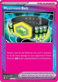 Maximum Belt - SV: Prismatic Evolutions - Pokemon card