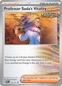 Professor Sada's Vitality - SV: Prismatic Evolutions - Pokemon card