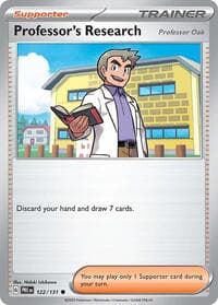 Professor's Research [Professor Oak] - SV: Prismatic Evolutions - Pokemon card