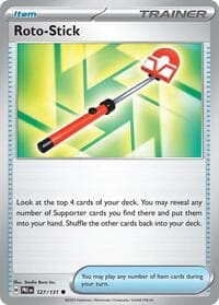 Roto-Stick - SV: Prismatic Evolutions - Pokemon card