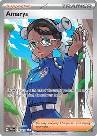 Amarys - SV: Prismatic Evolutions - Pokemon card