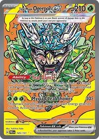 Teal Mask Ogerpon ex - SV: Prismatic Evolutions - Pokemon card