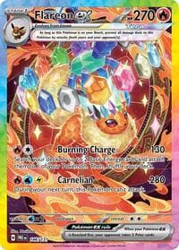 Flareon ex - SV: Prismatic Evolutions - Pokemon card
