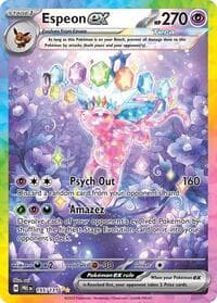 Espeon ex - SV: Prismatic Evolutions - Pokemon card