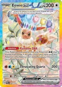 Eevee ex - SV: Prismatic Evolutions - Pokemon card