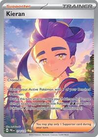 Kieran - SV: Prismatic Evolutions - Pokemon card