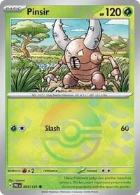 Pinsir (Poke Ball Pattern) - SV: Prismatic Evolutions - Pokemon card