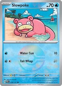 Slowpoke (Poke Ball Pattern) - SV: Prismatic Evolutions - Pokemon card