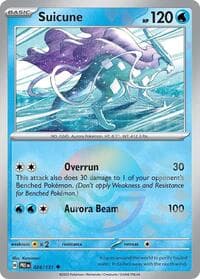 Suicune (Poke Ball Pattern) - SV: Prismatic Evolutions - Pokemon card