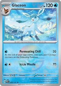 Glaceon (Poke Ball Pattern) - SV: Prismatic Evolutions - Pokemon card