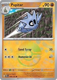 Pupitar (Poke Ball Pattern) - SV: Prismatic Evolutions - Pokemon card