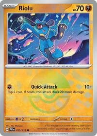Riolu (Poke Ball Pattern) - SV: Prismatic Evolutions - Pokemon card