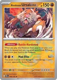 Bloodmoon Ursaluna (Poke Ball Pattern) - SV: Prismatic Evolutions - Pokemon card