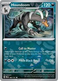 Houndoom (Poke Ball Pattern) - SV: Prismatic Evolutions - Pokemon card