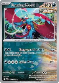 Roaring Moon (Poke Ball Pattern) - SV: Prismatic Evolutions - Pokemon card