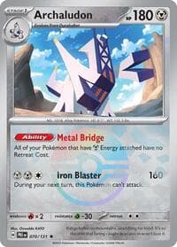 Archaludon (Poke Ball Pattern) - SV: Prismatic Evolutions - Pokemon card