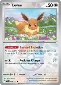 Eevee (Poke Ball Pattern) - SV: Prismatic Evolutions - Pokemon card