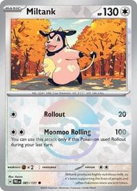 Miltank (Poke Ball Pattern) - SV: Prismatic Evolutions - Pokemon card