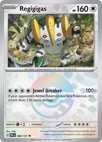 Regigigas (Poke Ball Pattern) - SV: Prismatic Evolutions - Pokemon card
