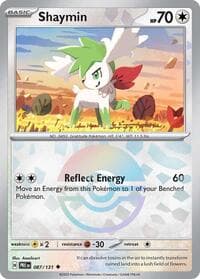 Shaymin (Poke Ball Pattern) - SV: Prismatic Evolutions - Pokemon card