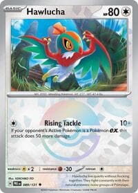 Hawlucha (Poke Ball Pattern) - SV: Prismatic Evolutions - Pokemon card