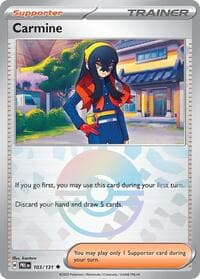 Carmine (Poke Ball Pattern) - SV: Prismatic Evolutions - Pokemon card