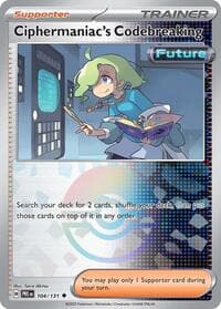 Ciphermaniac's Codebreaking (Poke Ball Pattern) - SV: Prismatic Evolutions - Pokemon card