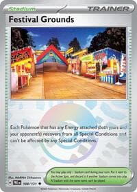 Festival Grounds (Poke Ball Pattern) - SV: Prismatic Evolutions - Pokemon card