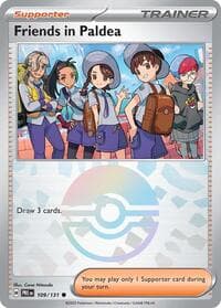 Friends in Paldea - 109/131 (Poke Ball Pattern) - SV: Prismatic Evolutions - Pokemon card