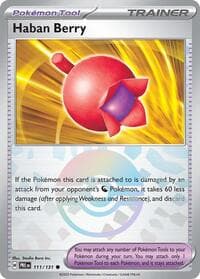 Haban Berry (Poke Ball Pattern) - SV: Prismatic Evolutions - Pokemon card