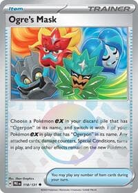 Ogre's Mask (Poke Ball Pattern) - SV: Prismatic Evolutions - Pokemon card