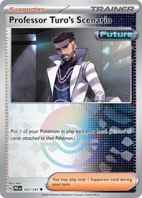 Professor Turo's Scenario (Poke Ball Pattern) - SV: Prismatic Evolutions - Pokemon card