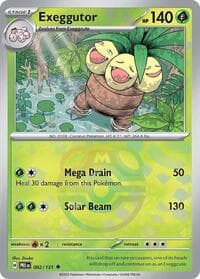 Exeggutor (Master Ball Pattern) - SV: Prismatic Evolutions - Pokemon card