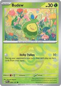 Budew (Master Ball Pattern) - SV: Prismatic Evolutions - Pokemon card