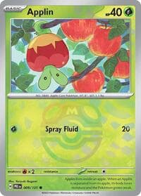 Applin (Master Ball Pattern) - SV: Prismatic Evolutions - Pokemon card