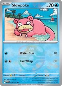 Slowpoke (Master Ball Pattern) - SV: Prismatic Evolutions - Pokemon card