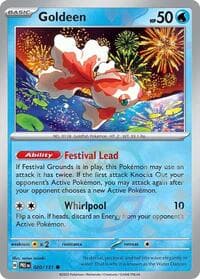 Goldeen (Master Ball Pattern) - SV: Prismatic Evolutions - Pokemon card
