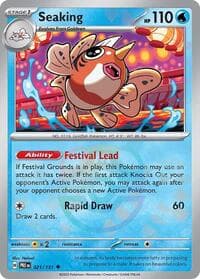 Seaking (Master Ball Pattern) - SV: Prismatic Evolutions - Pokemon card