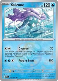Suicune (Master Ball Pattern) - SV: Prismatic Evolutions - Pokemon card
