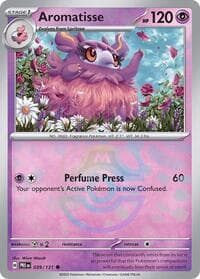 Aromatisse (Master Ball Pattern) - SV: Prismatic Evolutions - Pokemon card